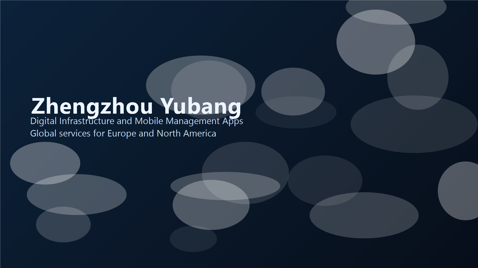 Global technology background